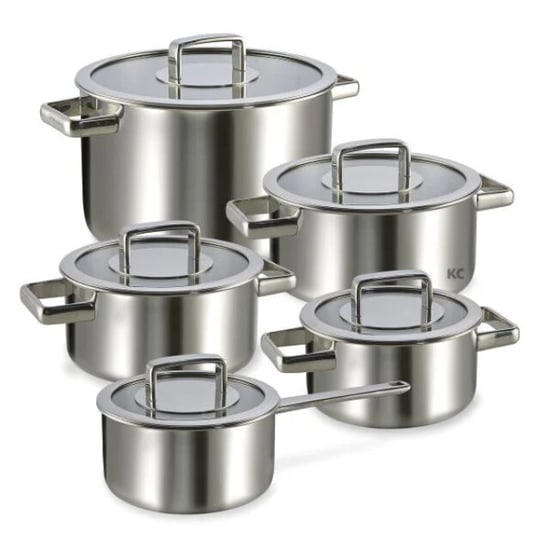 Habonne Royal tri-ply kookpannenset 5 delig rvs - Image 2