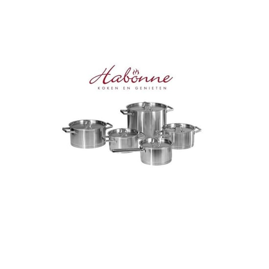 Habonne Robust kookpannenset 5-delig rvs - Image 4