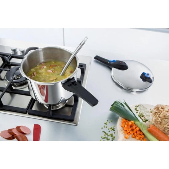 BK Cookware Bk snelkookpan met matte rvs afwerking 22cm 6l - Image 2