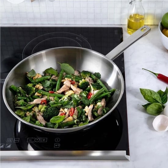 BK Cookware Bk bright rvs wokpan 28cm - Image 3
