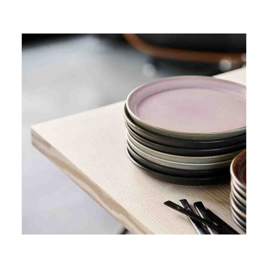 Bitz ® gastro 6 stuks aardewerk ontbijtborden 21 cm /roze 821407 - Image 3