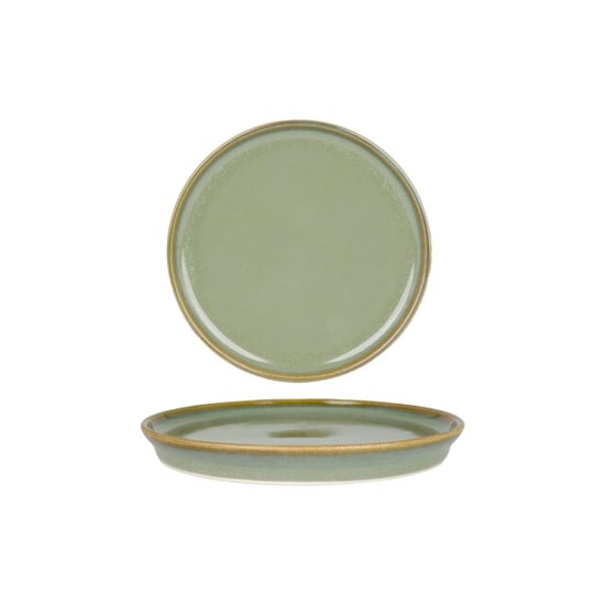Bonna Dessertbord sage hygge porselein 16 cm set van 6 - Image 1