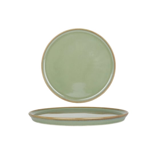 Bonna Dessertbord sage hygge porselein 22 cm set van 6 - Image 1