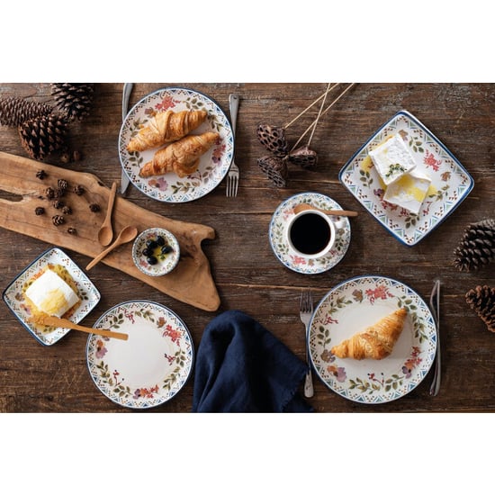 Bonna Dessertbord spring porselein 23 cm set van 6 - Image 2