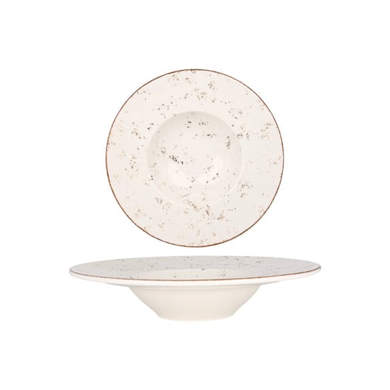 Bonna Pastabord grain porselein 28 cm (400cc) set van 2 - Image 1