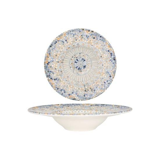 Bonna Pastabord luca mosaic porselein 28 cm (400cc) set van 2 - Image 1