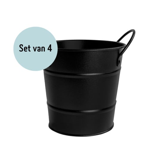Krumble Friet emmertje metaal - set van 4 - Image 2