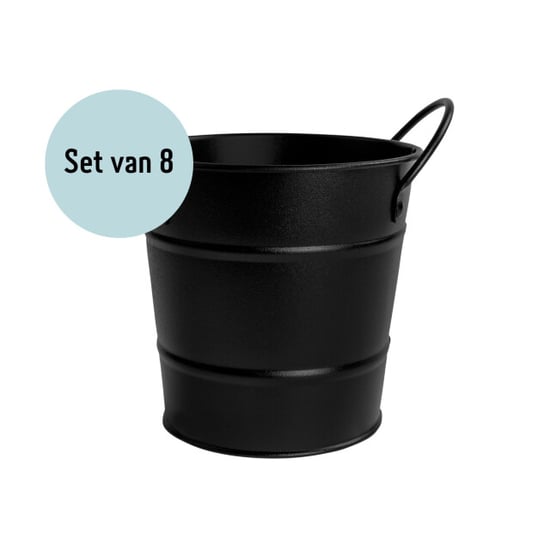 Krumble Friet emmertje metaal - set van 8 - Image 4