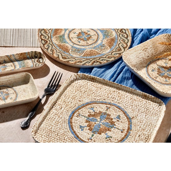 Rinart Dessertbord celest porselein 17 cm set van 6 - Image 2