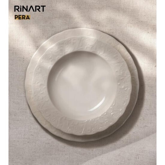 Rinart Dessertbord pera porselein 21 cm set van 6 - Image 2