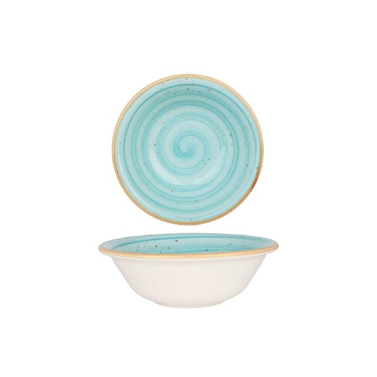 Bonna Kommetje aqua porselein 16 cm (400 cc) set van 6 - Image 1