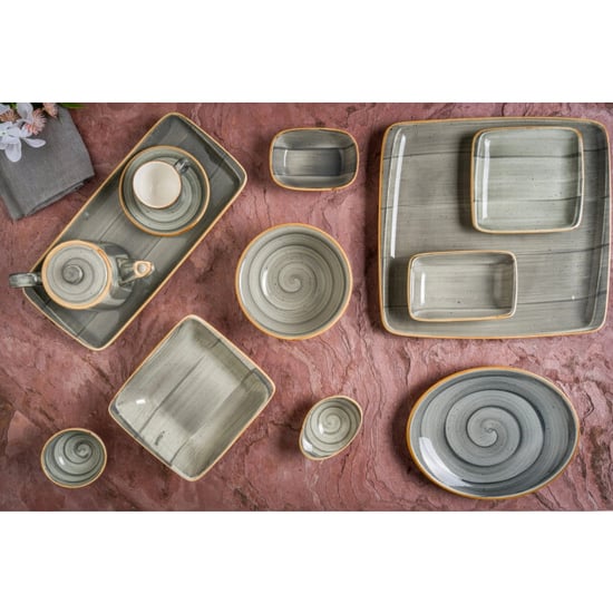 Bonna Kommetje aura space porselein 16 cm (400cc) set van 6 - Image 2
