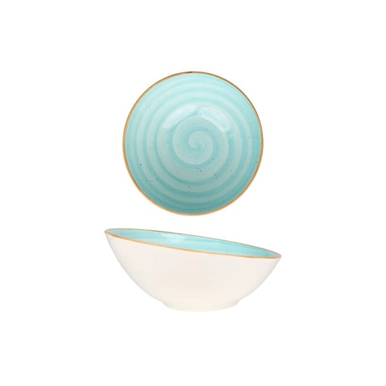 Bonna Kommetje aqua porselein 22 cm (850cc) set van 6 - Image 1