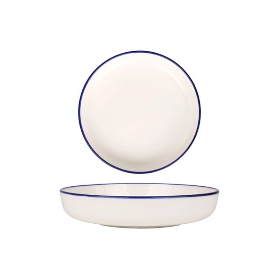 Rinart Kommetje blue edge porselein 19 cm set van 6 - Image 1