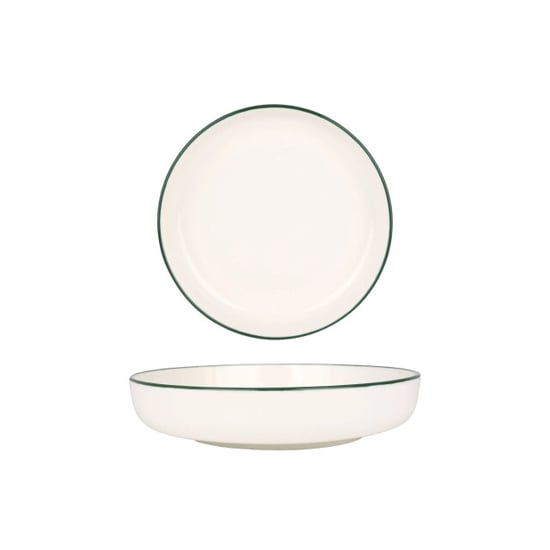 Rinart Kommetje green edge porselein 19 cm set van 6 - Image 1