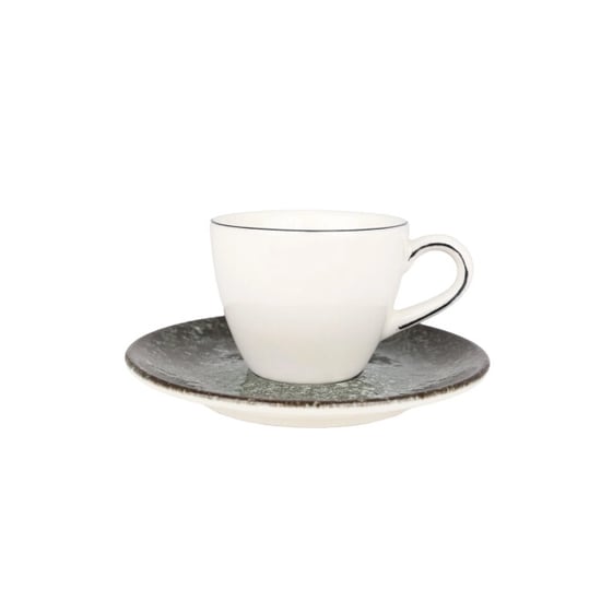 Bonna Espresso kopjes & schotel cosmos porselein set van 6 - Image 1