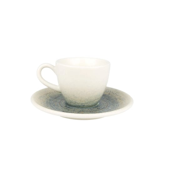 Bonna Espresso kopjes & schotel sway porselein set van 6 - Image 1