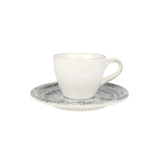 Bonna Espresso kopjes & schotel odette porselein set van 6 - Image 1