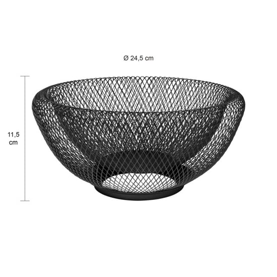 QUVIO Fruitschaal metaal mesh - - Image 4