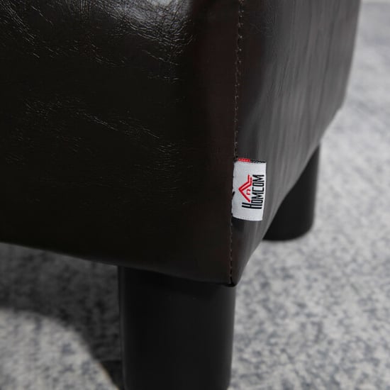 4goodz Hocker met kunstleer design koffie 833-666v71 - Image 6