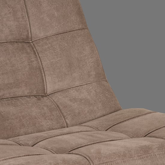 Label51 Fauteuil alvar - micro suede incl. hocker 57x53x83 cm - Image 2