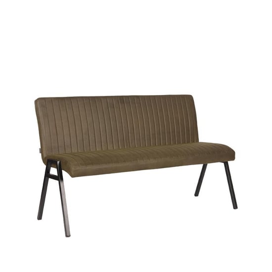 Label51 Eetkamerbank matz army green microfiber 145 cm - Image 1