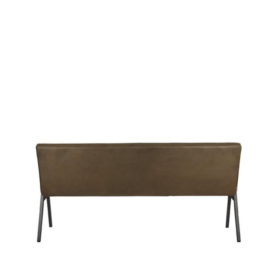 Label51 Eetkamerbank matz army green microfiber 175 cm - Image 4