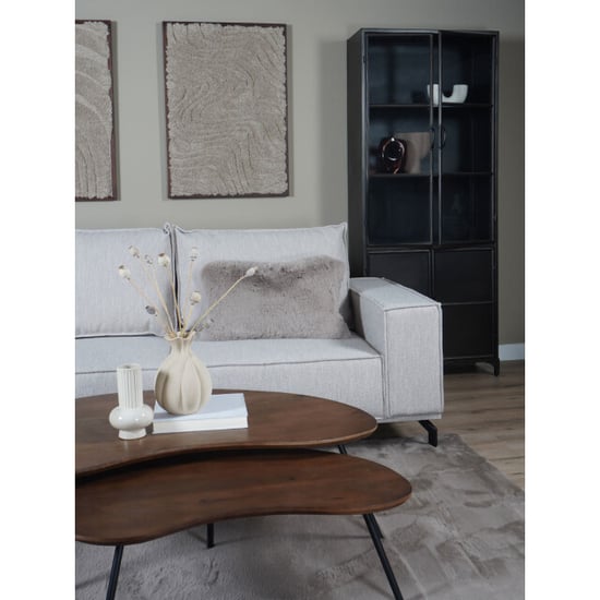 Home67 Hoekbank ron boucle champagne 186 rechts - Image 3