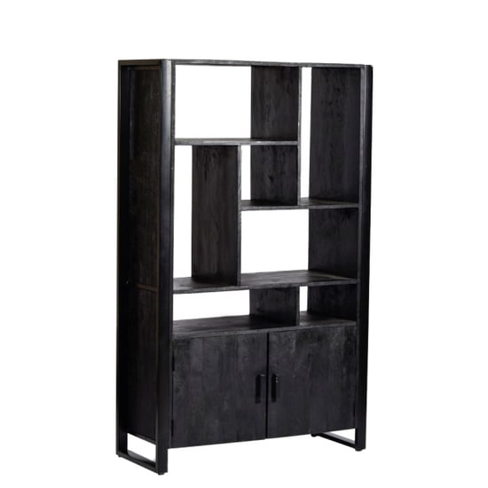 Livingfurn kabinetkast norris 110cm mangohout / gecoat staal - Image 1