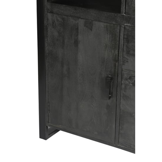Livingfurn kabinetkast norris 100 cm mangohout / gecoat staal - Image 3