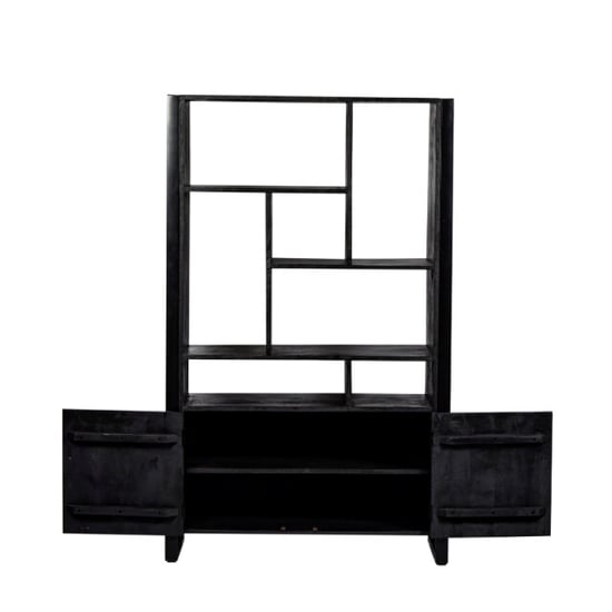 Livingfurn kabinetkast norris 110cm mangohout / gecoat staal - Image 6