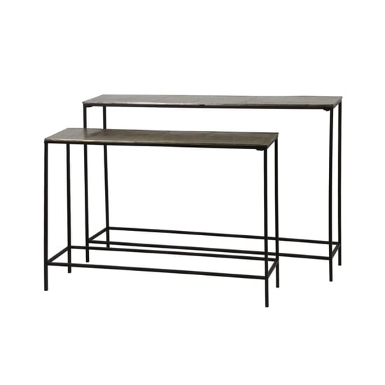 Light & Living side hartsville 119x25x80.5cm - set van 2 - Image 1