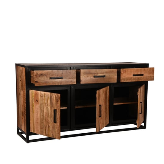 Label51 Dressoir tampa rough mangohout -170cm - Image 4
