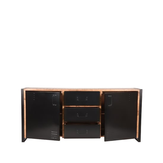 Label51 Dressoir brussels rough mangohout 190 cm - Image 2