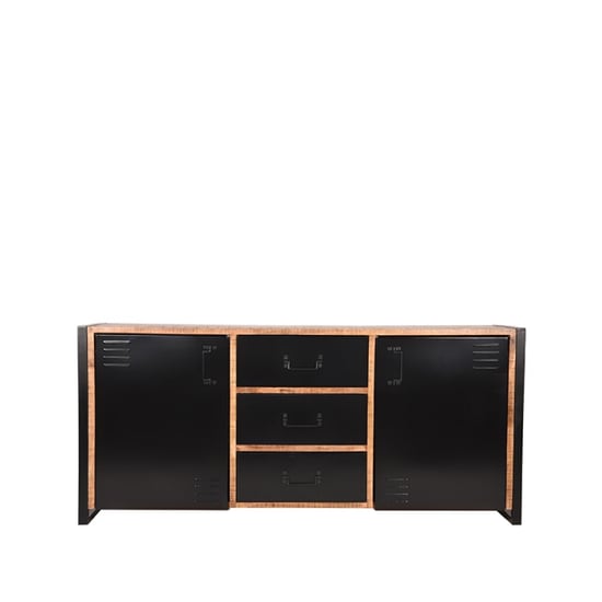 Label51 Dressoir brussels rough mangohout 190 cm - Image 3