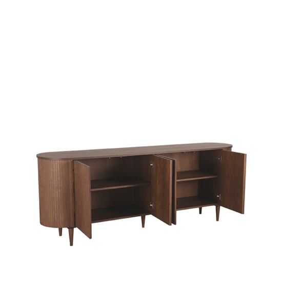 Label51 Dressoir oliva walnoot eiken 220 cm - Image 4