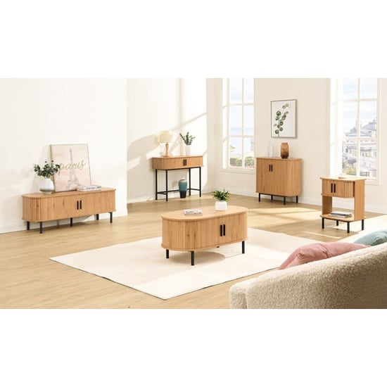 Furnilux Nachtkastje götenburg 50 x 40 x 62 cm scandinavische elegant en functioneel - Image 2
