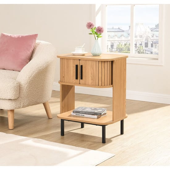 Furnilux Nachtkastje götenburg 50 x 40 x 62 cm scandinavische elegant en functioneel - Image 3