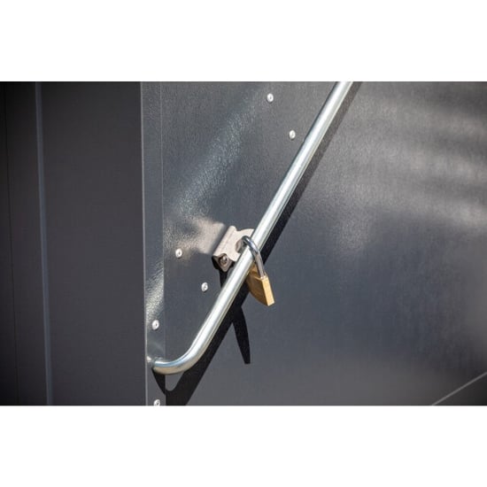 Trimetals Opbergkast stoweaway tm11000 fietsenberging antraciet | 88x136x112 - Image 6