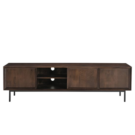 Livingfurn tv-meubel ravenstein brown 180cm - - Image 4