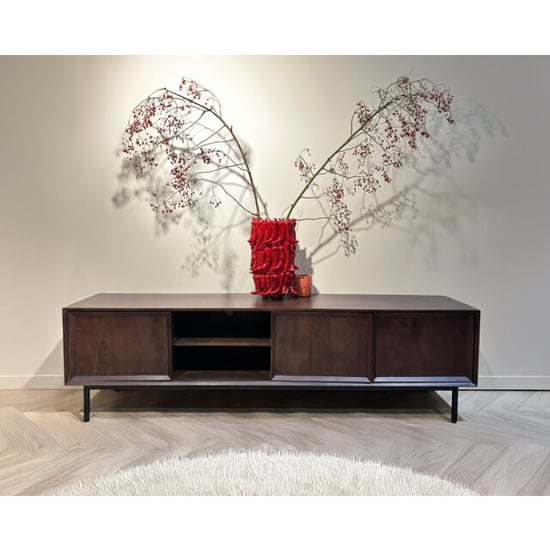 Livingfurn tv-meubel ravenstein brown 180cm - - Image 5