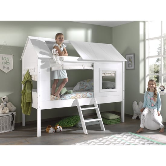 Lucevi charlotte huisbed 90 x 200 cm charlotte set gordijntjes voor bed - Image 1