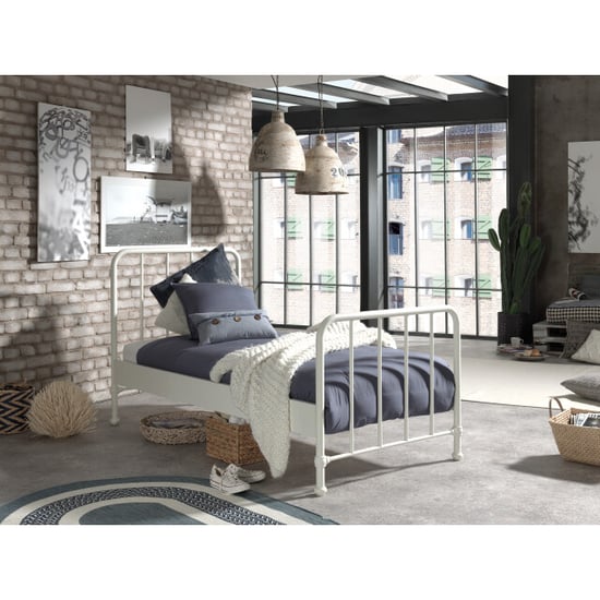 Lucevi bronxx bed 90 x 200 cm bronxx nachttafel - Image 2