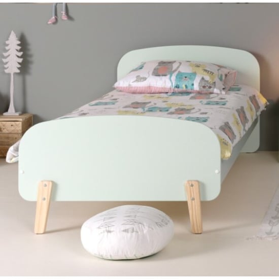 Lucevi kiddy bed 90 x 200 cm mint green kiddy nachttafel mint green - Image 5