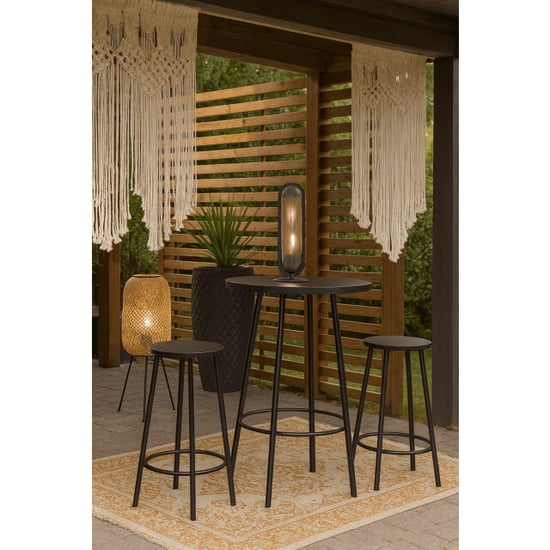 Furnilux Bartafel rond met 2 barkrukken - - Image 4