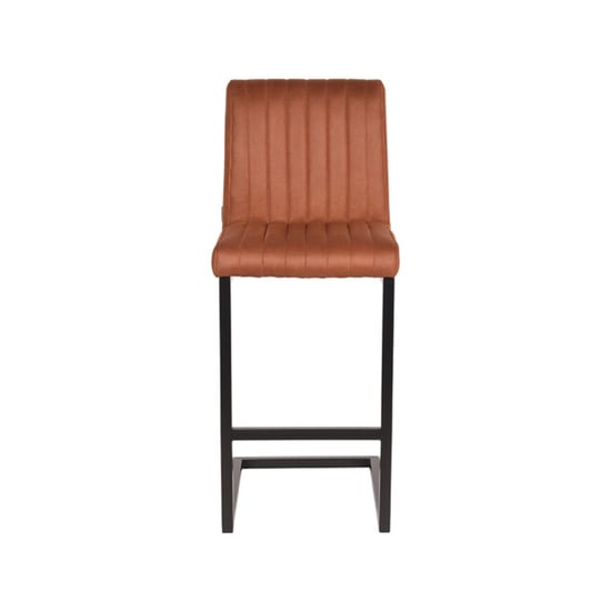 Label51 Barkruk milo cognac microfiber set van 2 - Image 2