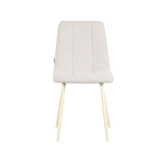 Label51 Eetkamerstoel nino 54x45x89 cm naturel stof set van 2 - Image 3