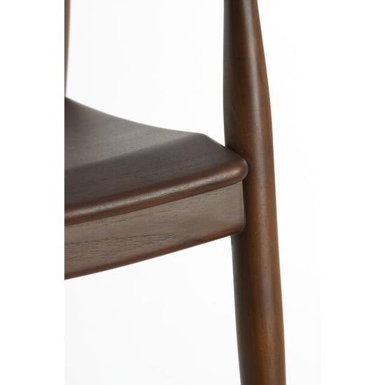 Light & Living eetkamerstoel 60x58x83 cm palos hout donker - Image 3