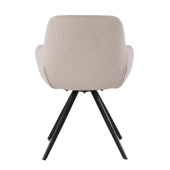 Livingfurn eetkamerstoel doreen boucle - 2 stuks - Image 3
