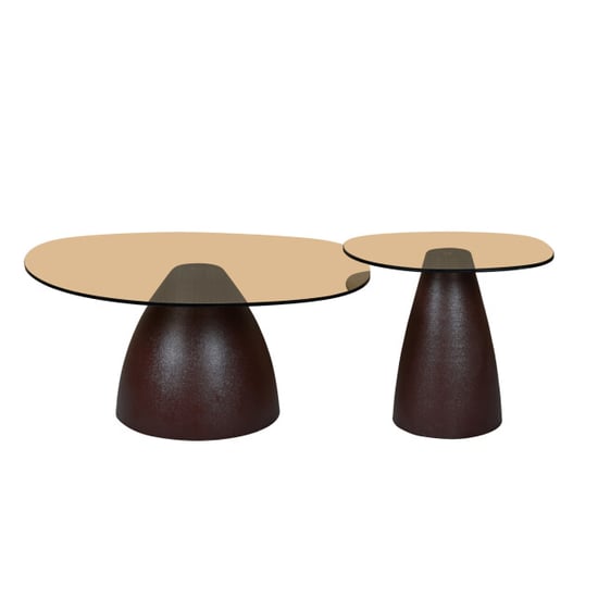 Brix bijzettafel mylon brown 50cm - - Image 2